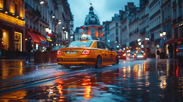 Votre taxi à Lille : service 24/7 et réservation facile